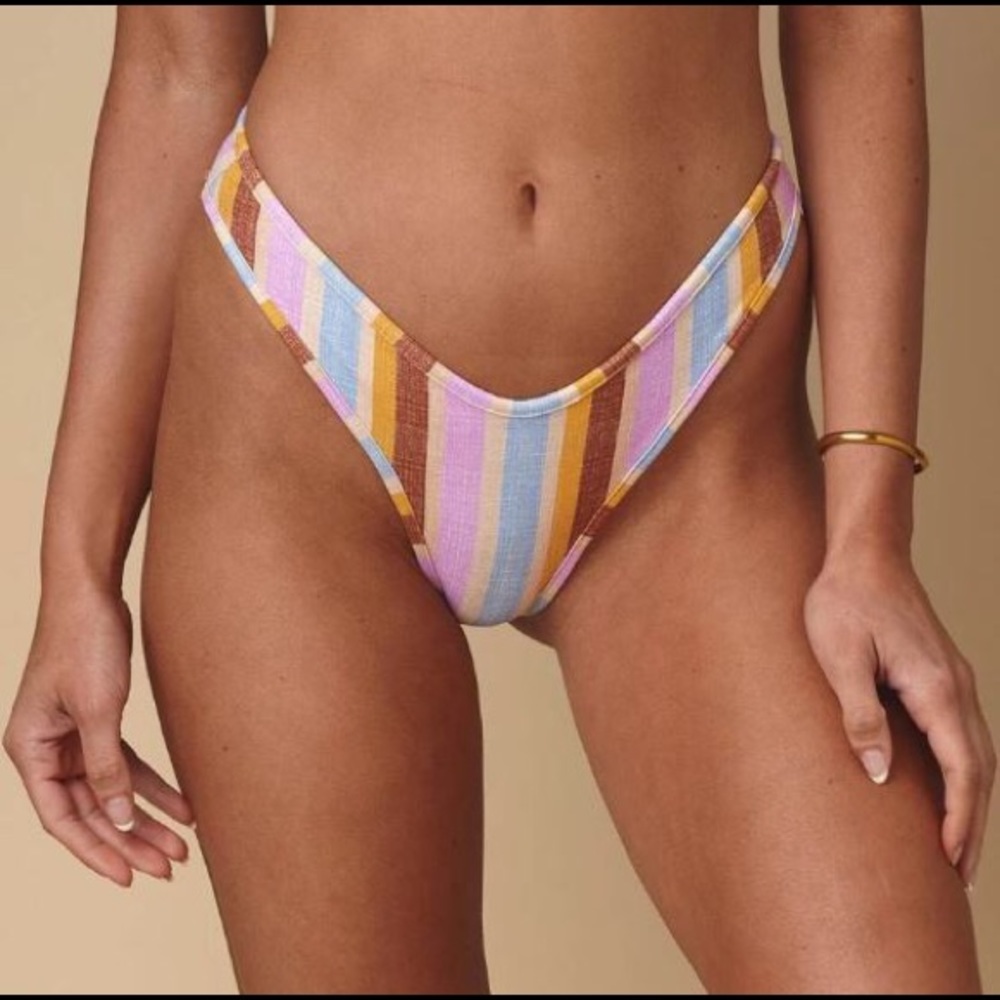 Montce Mallorca Stripe Lulu Bikini Bottom